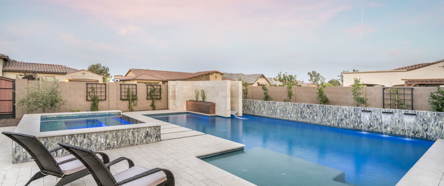 Family Friendly Custom Pool, Spa & Outdoor Kitchen | Queen Creek ...