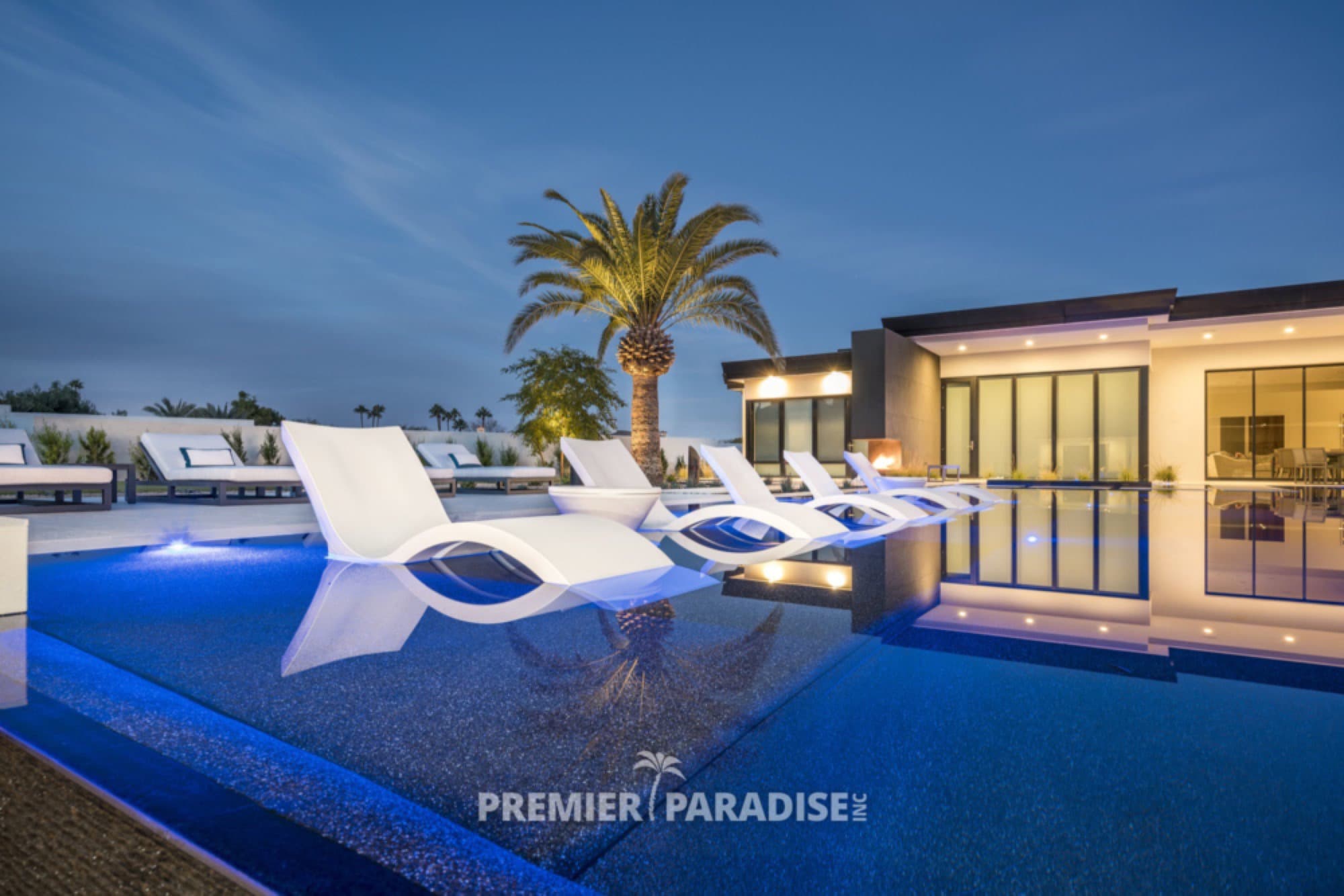 infinity edge pool design custom pool builder arizona premier paradise inc 15 watermarked