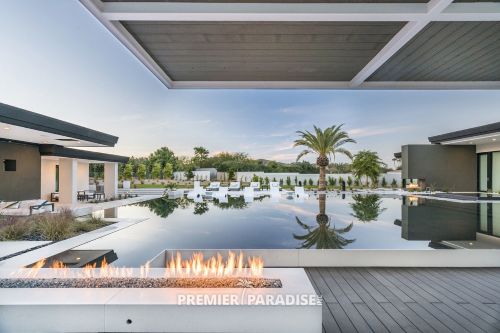 infinity edge pool design custom pool builder arizona premier paradise inc 16 watermarked