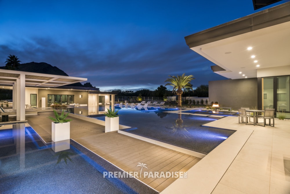 infinity edge pool design custom pool builder arizona premier paradise inc 19 watermarked