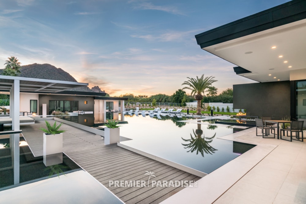 infinity edge pool design custom pool builder arizona premier paradise inc 21 watermarked