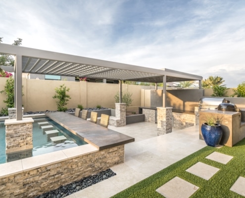 jeromey naugle premier paradise pool builders az outdoor kitchen design 18