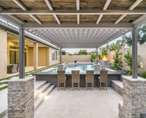 jeromey naugle premier paradise pool builders az outdoor kitchen design 20
