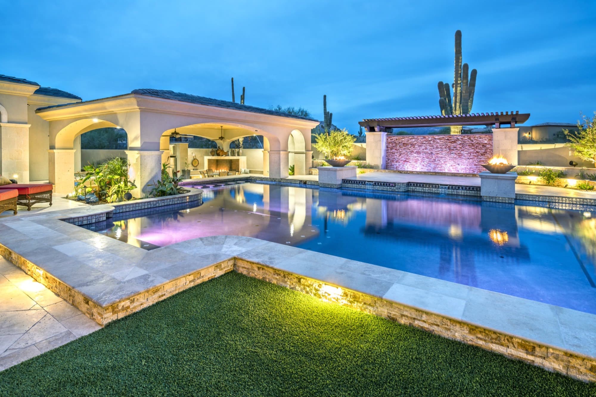 las sendas luxury pool and gourmet outdoor kitchen 11 | Premier ...