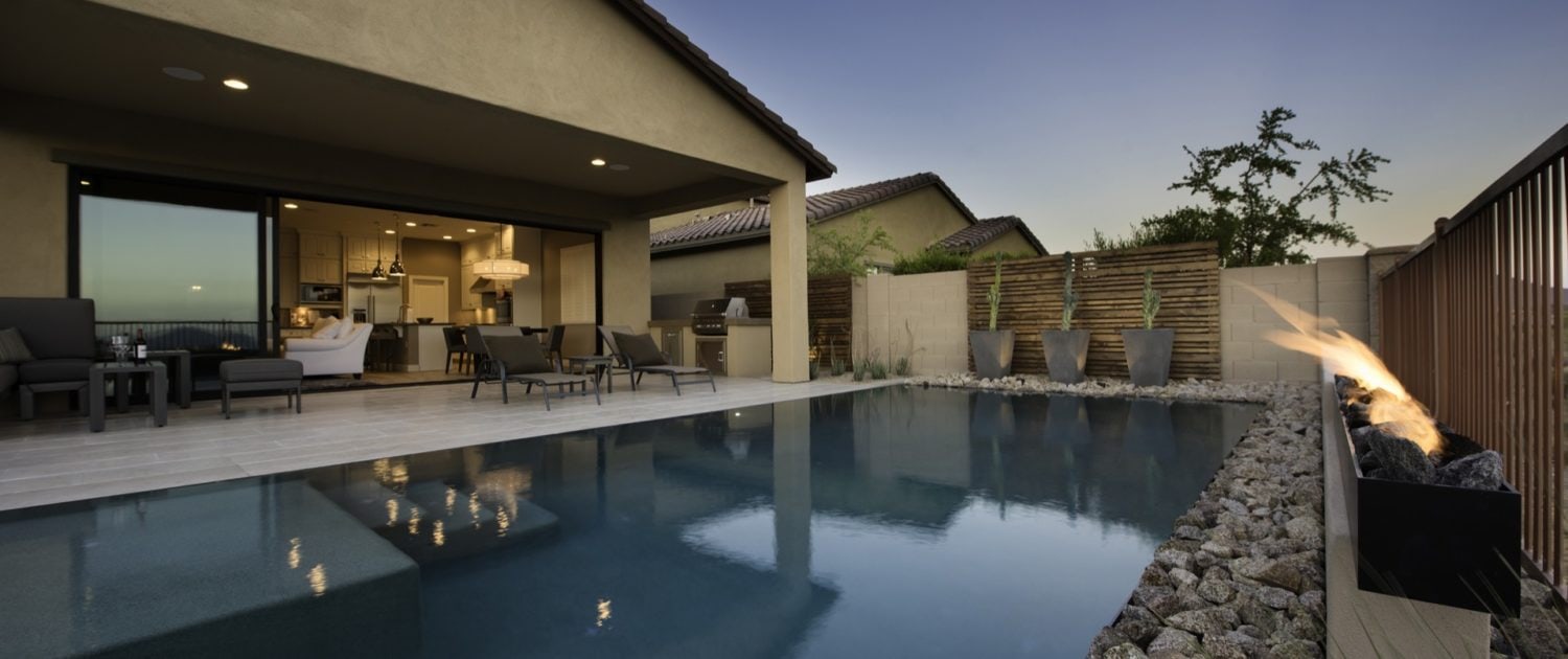 Lautner Knife Edge Pool | Scottsdale Arizona | Premier Paradise Inc.