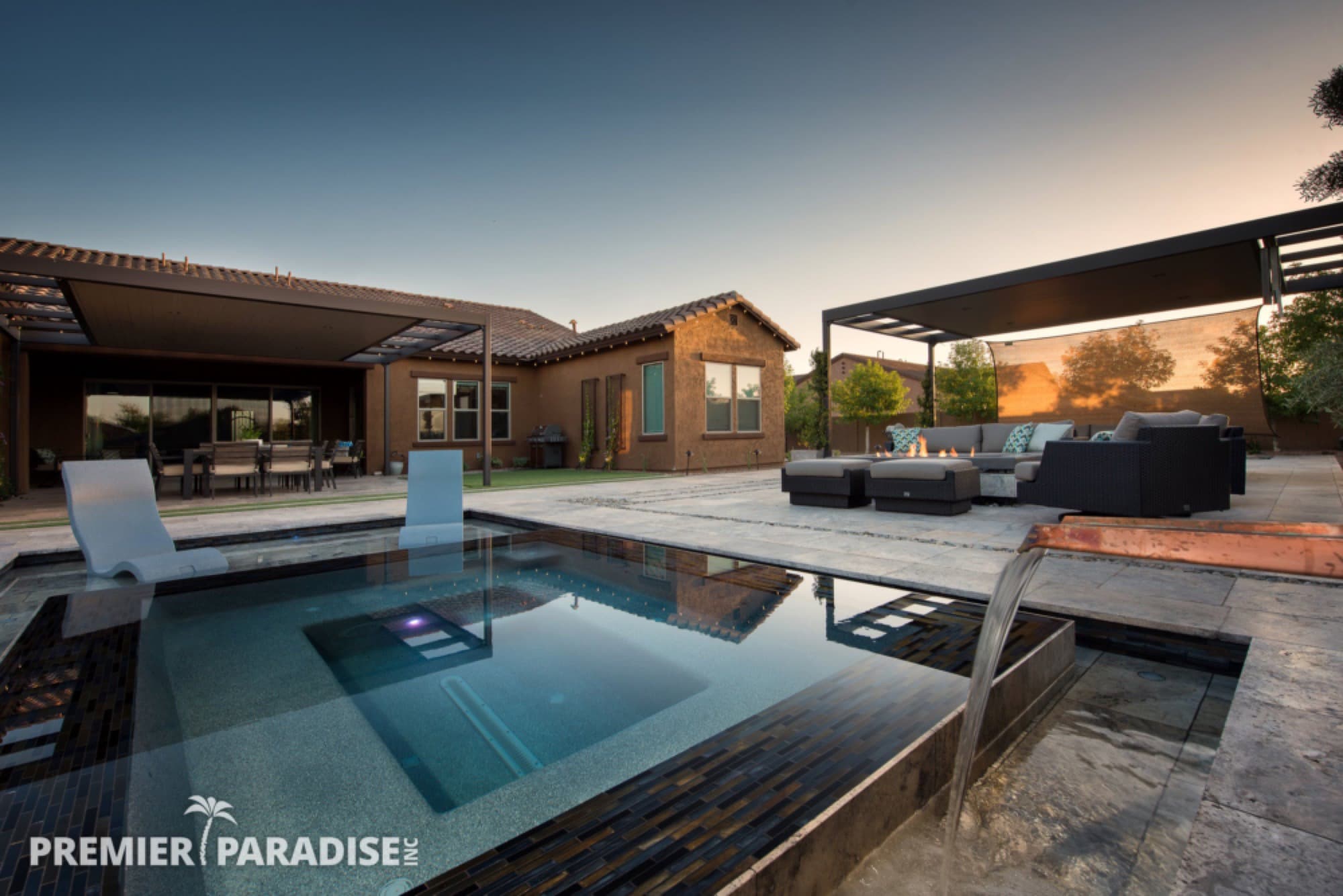 pool designs premier paradise scottsdale gilbert queen creek phoenix arizona givens 3 w
