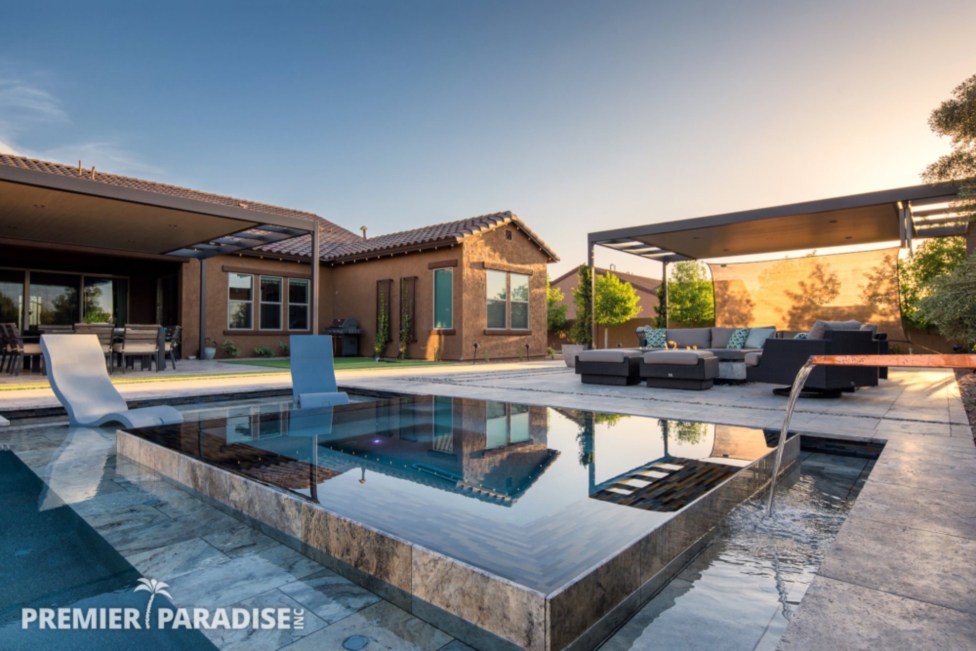 pool designs premier paradise scottsdale gilbert queen creek phoenix arizona givens 8 w