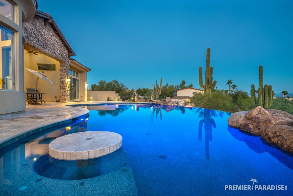 premier paradise custom pool builder fountain hills arizona infinity edge 10