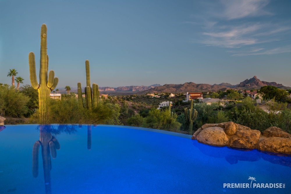 premier paradise custom pool builder fountain hills arizona infinity edge 3