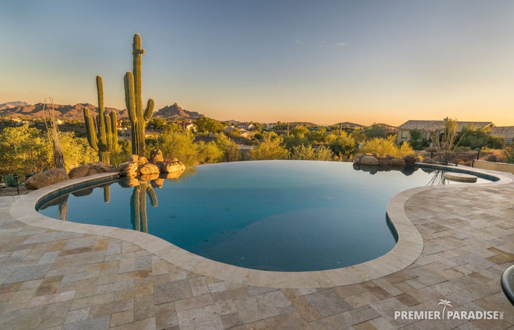 premier paradise custom pool builder fountain hills arizona infinity edge 8