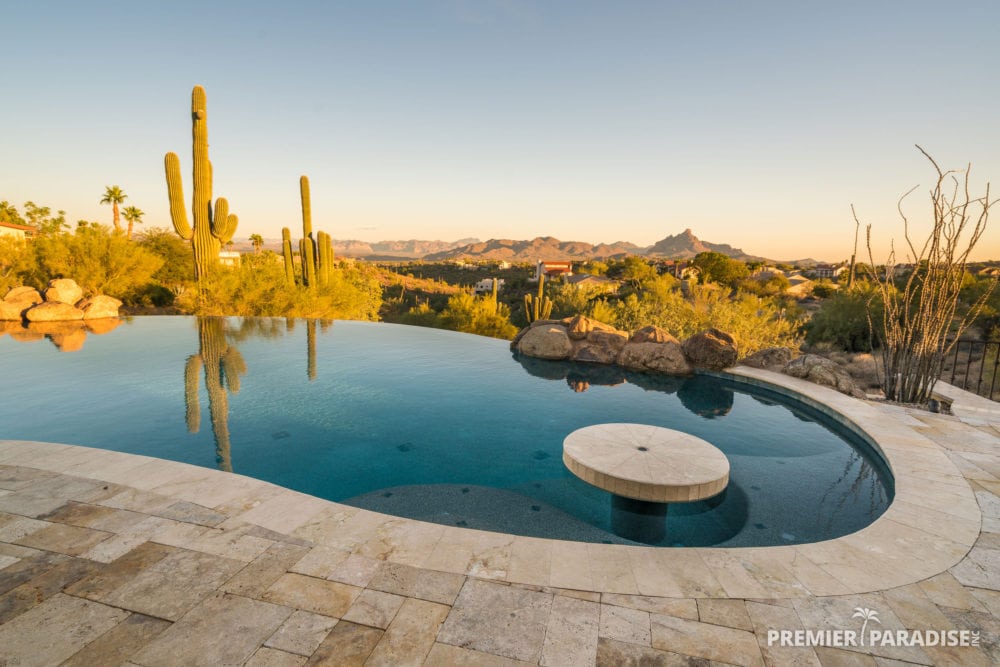 premier paradise custom pool builder fountain hills arizona infinity edge 9