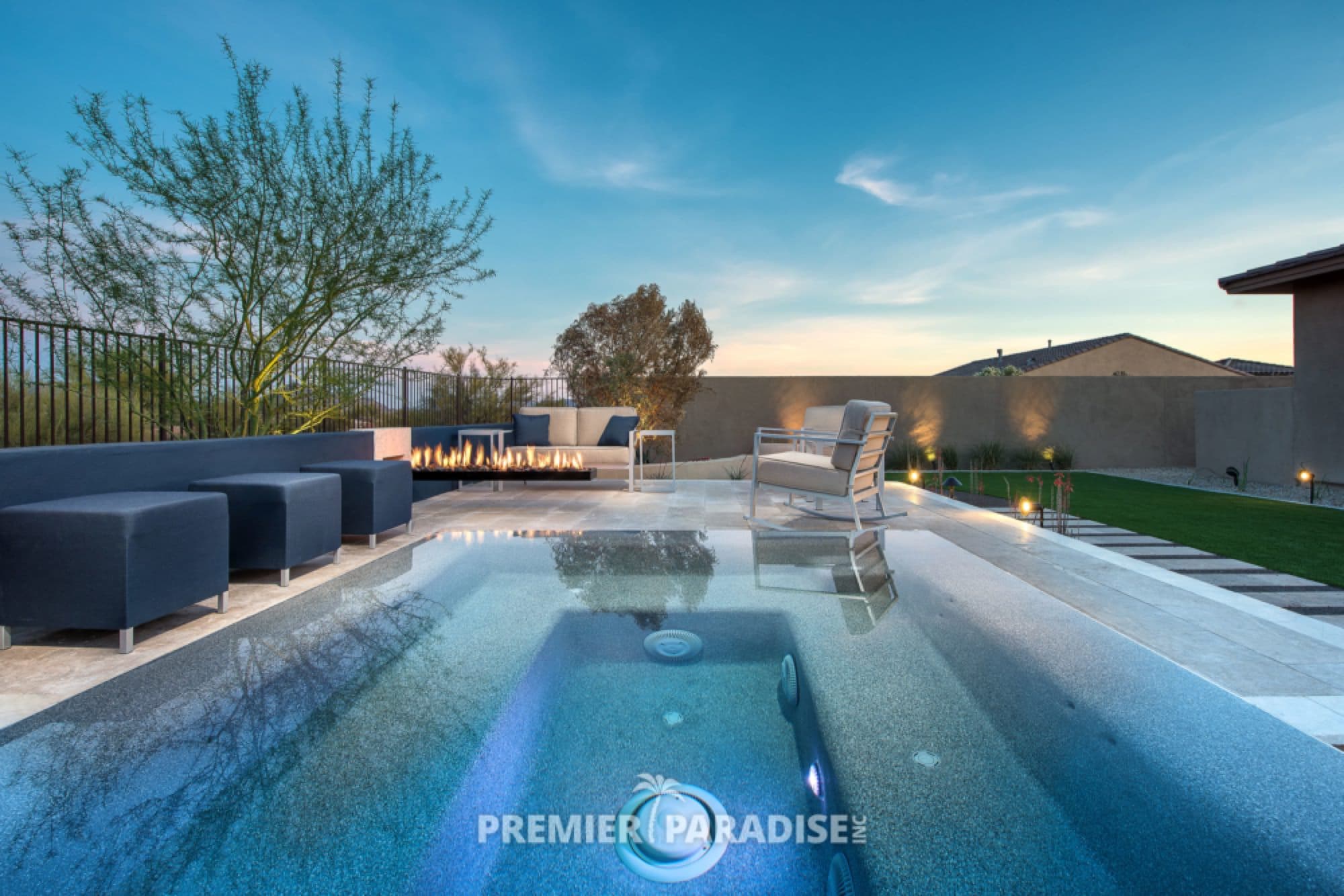 vanishing edge spa bocce court design custom pool builder arizona premier paradise inc 3 watermarked